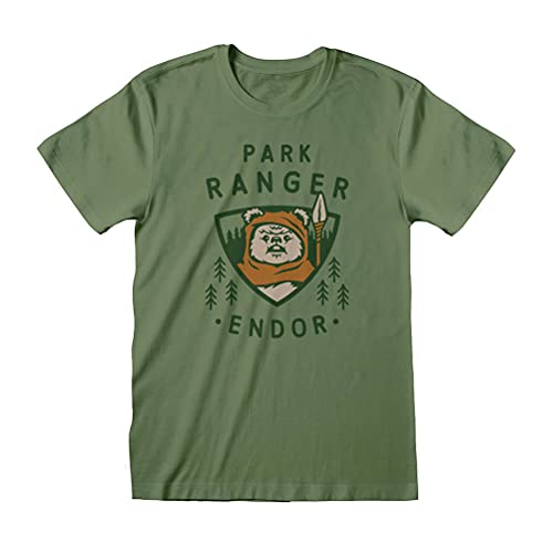 Star Wars - Endor Park Ranger Unisex Large T-Shirt - Green von Heroes Inc.