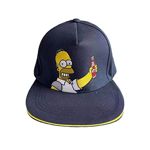 The Simpsons Homer Simpson Snapback Cap Navy, Blau, Einheitsgr��e von Heroes Inc.