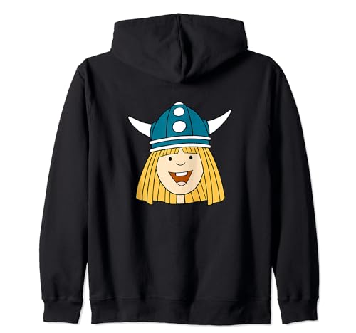 Wickie und die starken Männer Kopf Zeichentrick TV Serie Kapuzenjacke von Heroes of Childhood