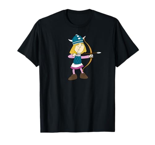 Heroes of Childhood Wickie und die starken Männer Pfeil und Bogen Zeichentrick T-Shirt Heroes of Childhood Wickie und die starken Männer Pfeil und Bogen Zeichentrick T-Shirt von Heroes of Childhood