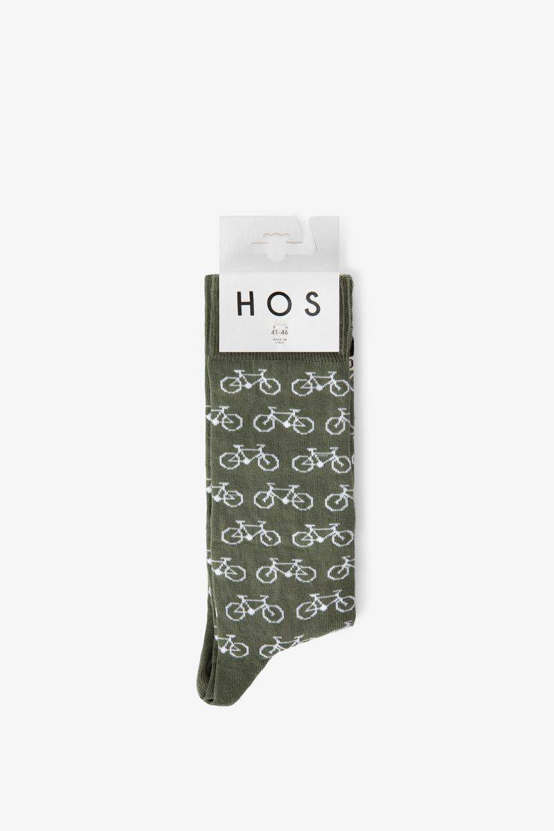 Heroes On Socks Socken Mit Print - Dunkelgrün von Heroes on Socks