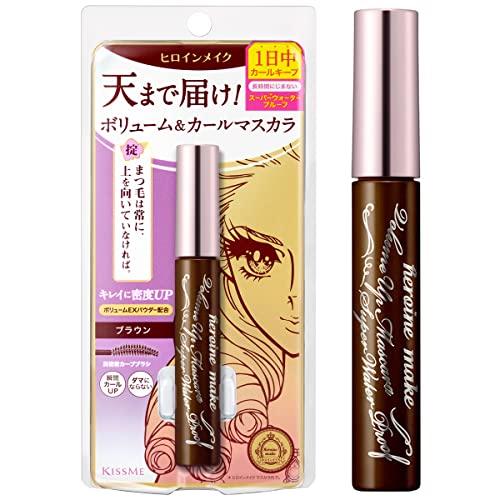 Heroine Make Volume Up Mascara Super WP - 02 Brown Blotting Paper Set von Heroine Make