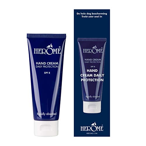 HEROME Handcreme Tägliche Pflege (Daily Protection Hand Cream) - 75ml - Schnell Einziehend, Schützt und Pflegt Trockene Hände von HEROME