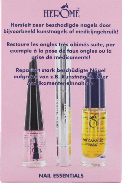 Herôme Nail Essentials Set sehr beschädigte Nägel Herôme Nail Essentials Set sehr beschädigte Nägel von Herôme