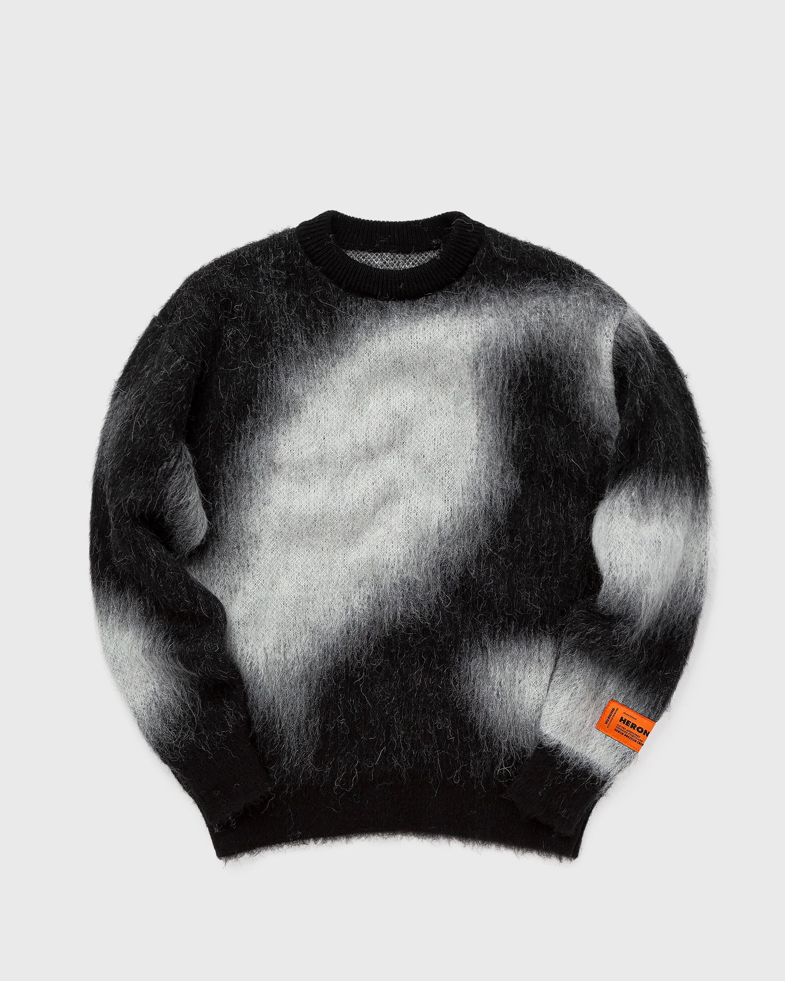 Heron Preston AOP KNIT CREWNECK women Pullovers black in Größe:XS von Heron Preston