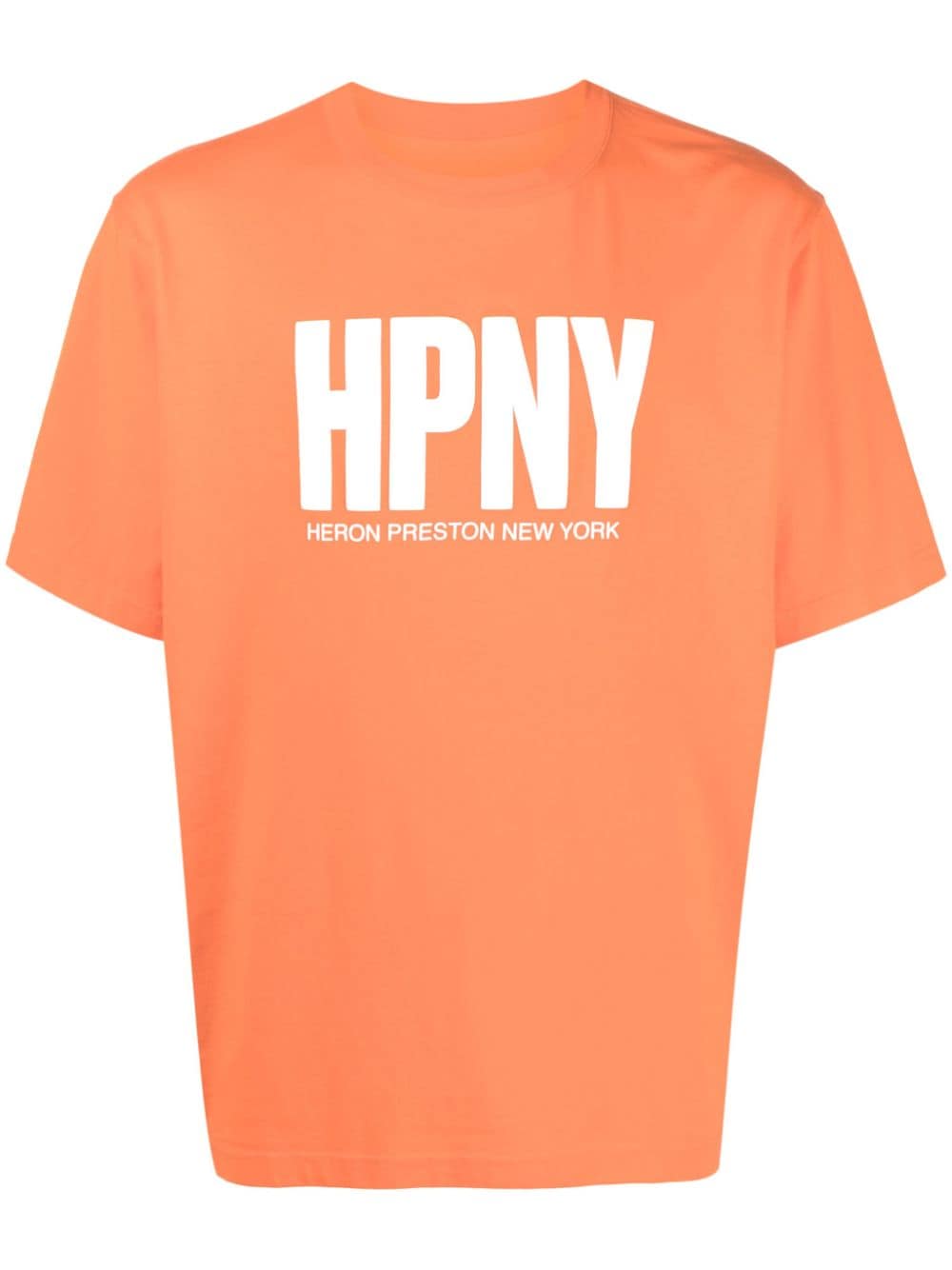 Heron Preston T-Shirt mit "HPNY"-Print - Orange von Heron Preston