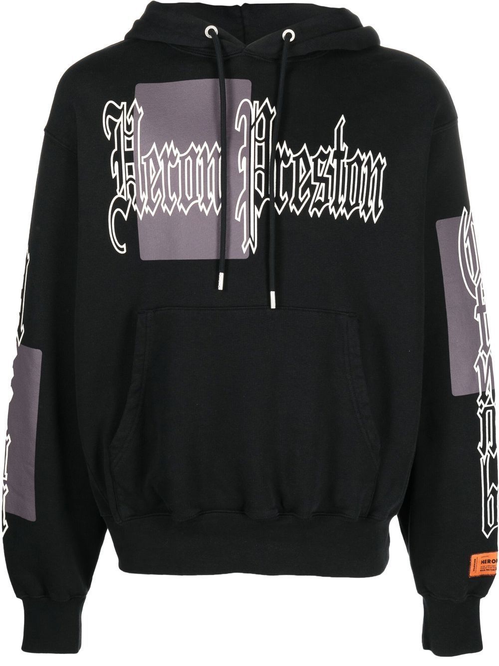 Heron Preston Hoodie mit Logo-Print - Schwarz von Heron Preston