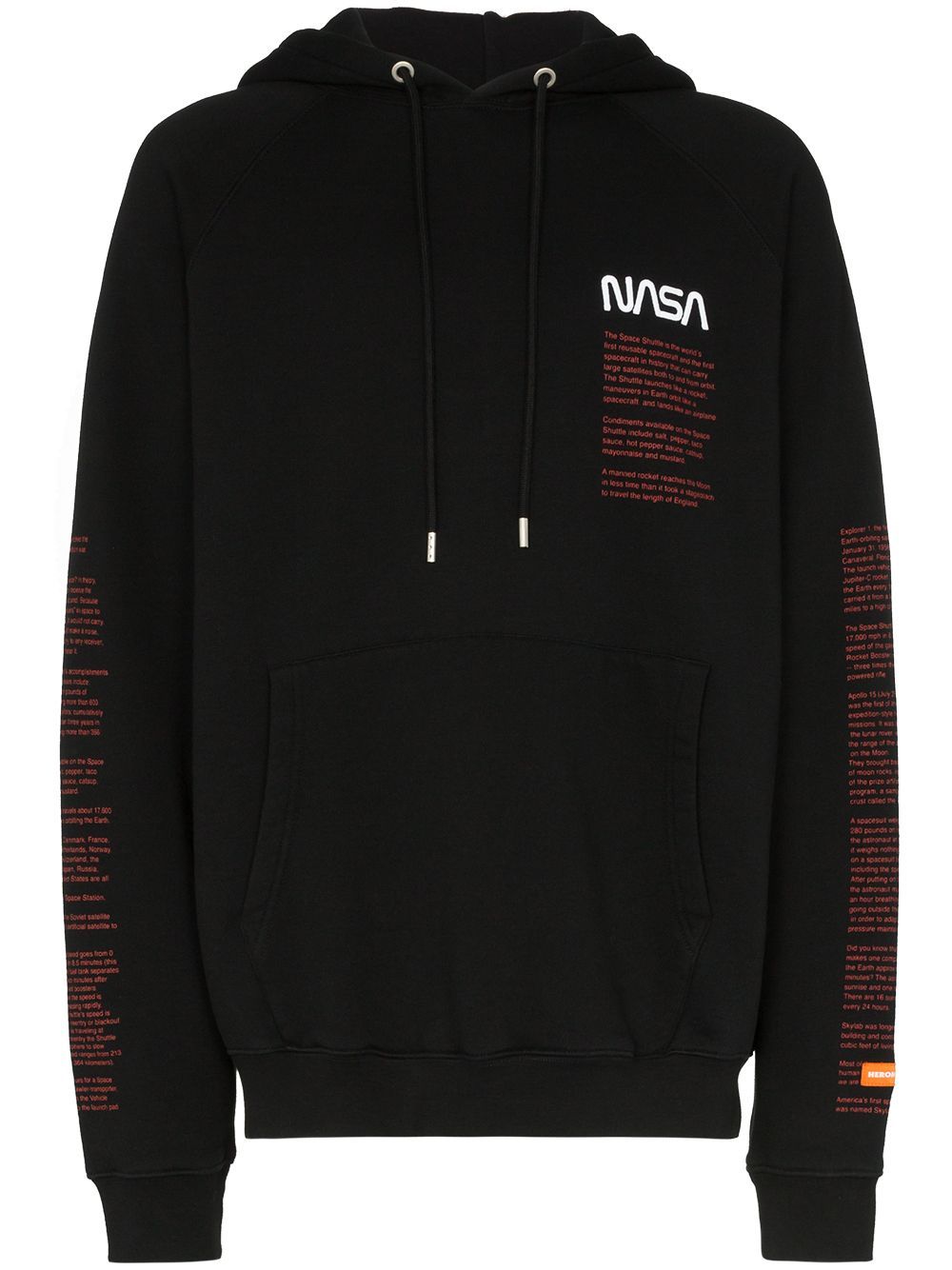 Heron Preston Hoodie mit NASA-Print - Schwarz von Heron Preston