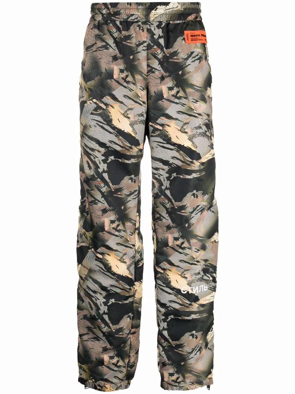 Heron Preston Jogginghose mit Camouflage-Print - Grün von Heron Preston