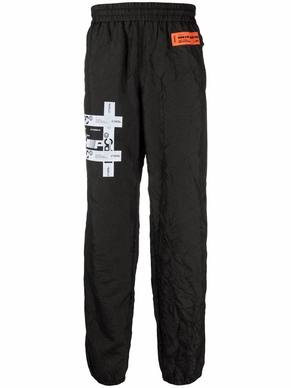 Heron Preston Jogginghose mit Logo-Patch - Schwarz von Heron Preston