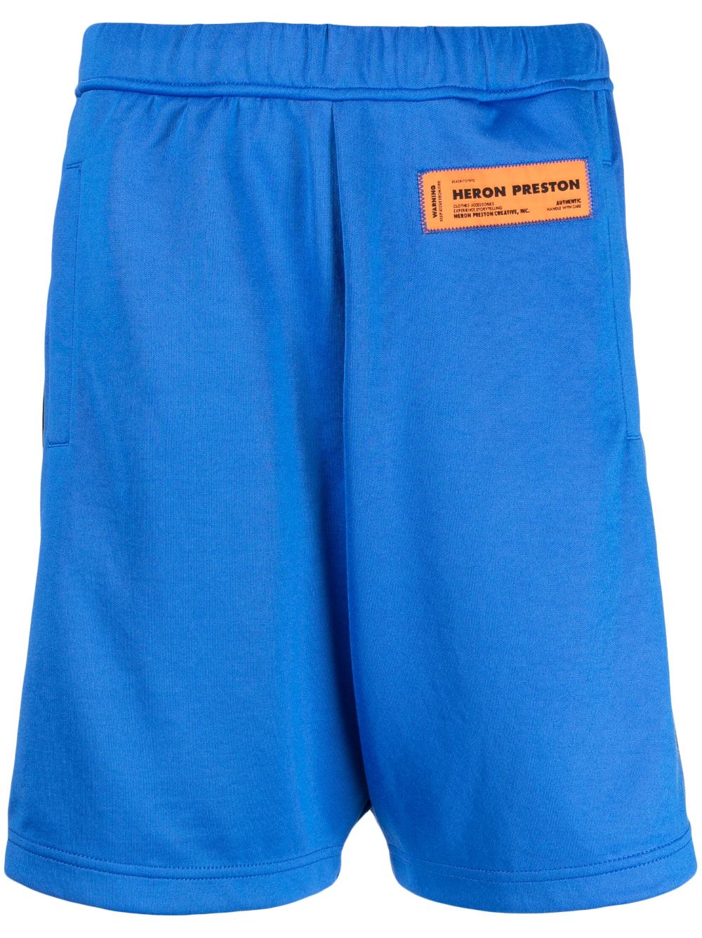 Heron Preston Joggingshorts mit Logo-Patch - Blau von Heron Preston