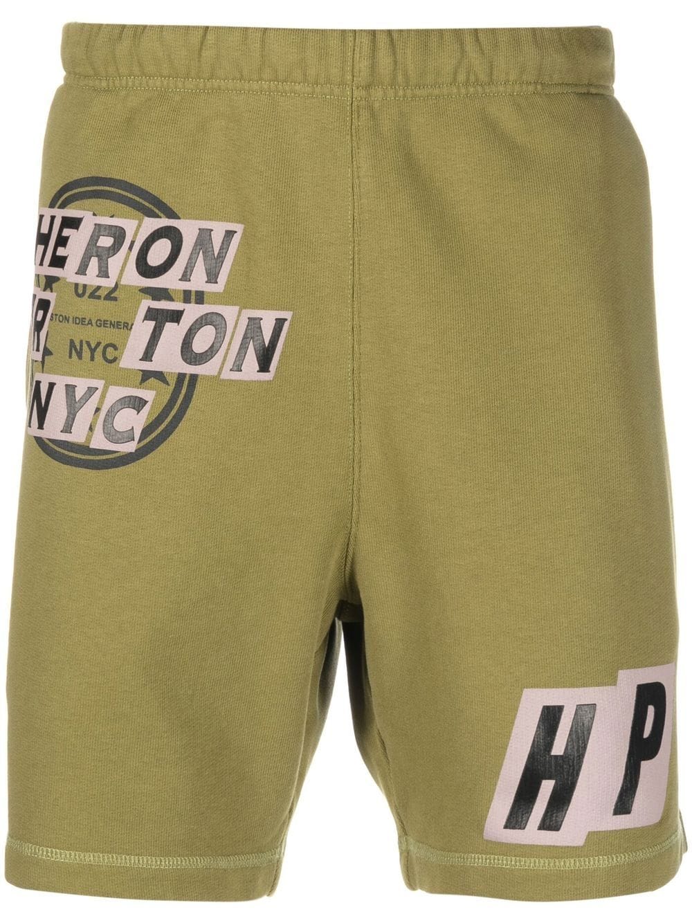 Heron Preston Joggingshorts mit Logo-Patch - Grün von Heron Preston