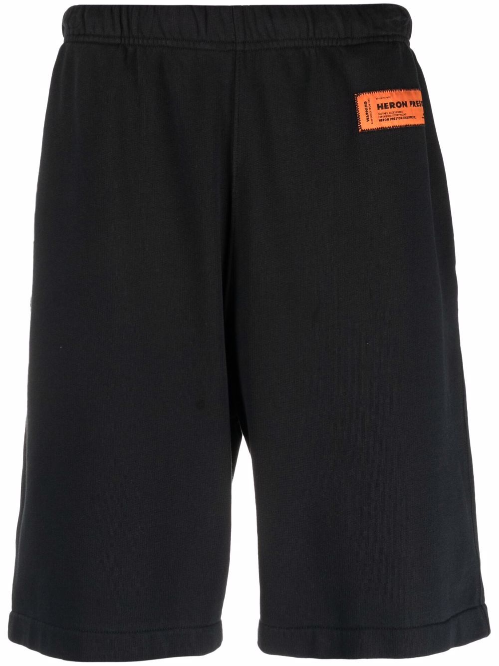 Heron Preston Joggingshorts mit Logo-Patch - Schwarz von Heron Preston