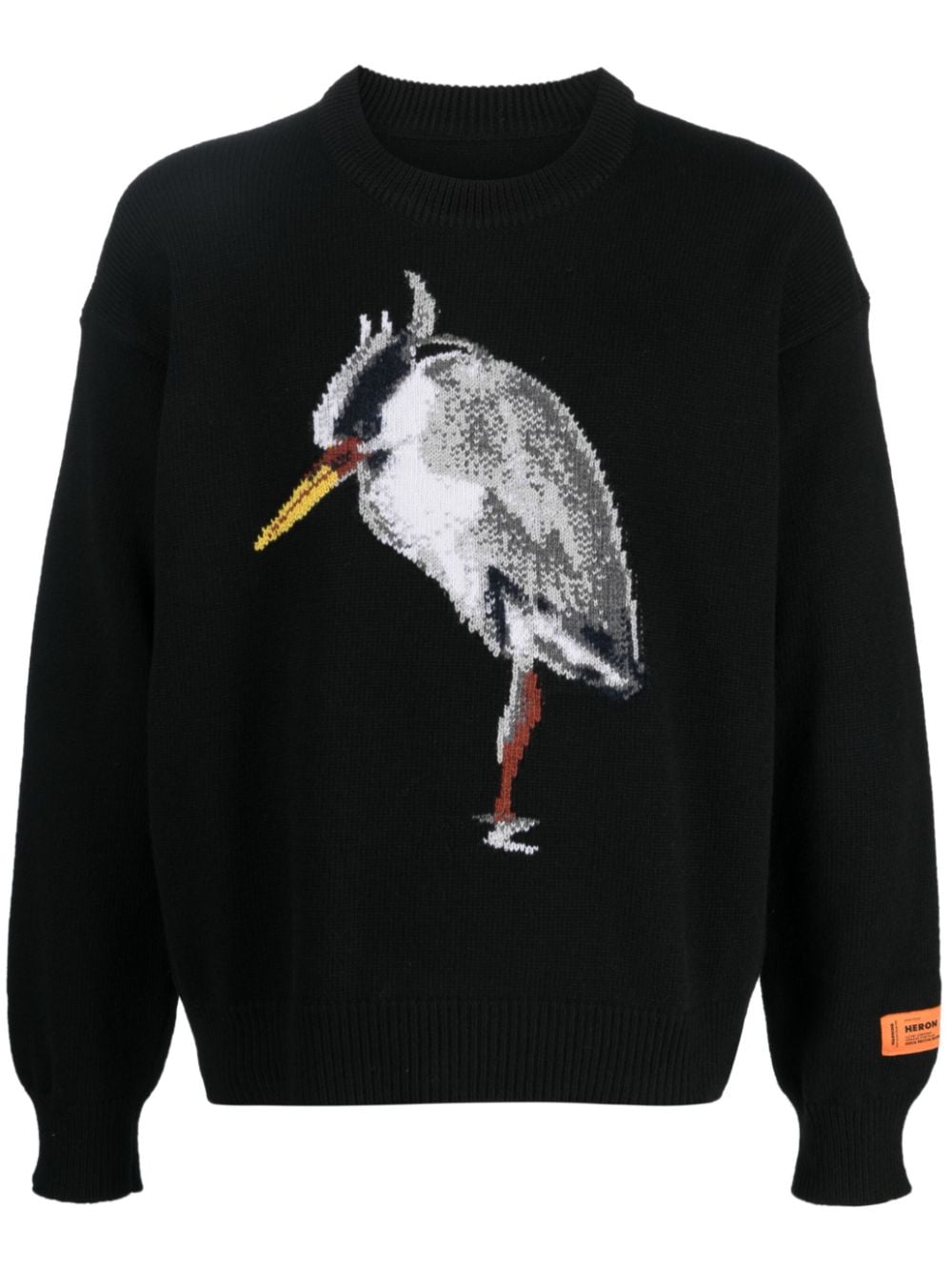 Heron Preston Pullover mit Intarsienmuster - Schwarz von Heron Preston