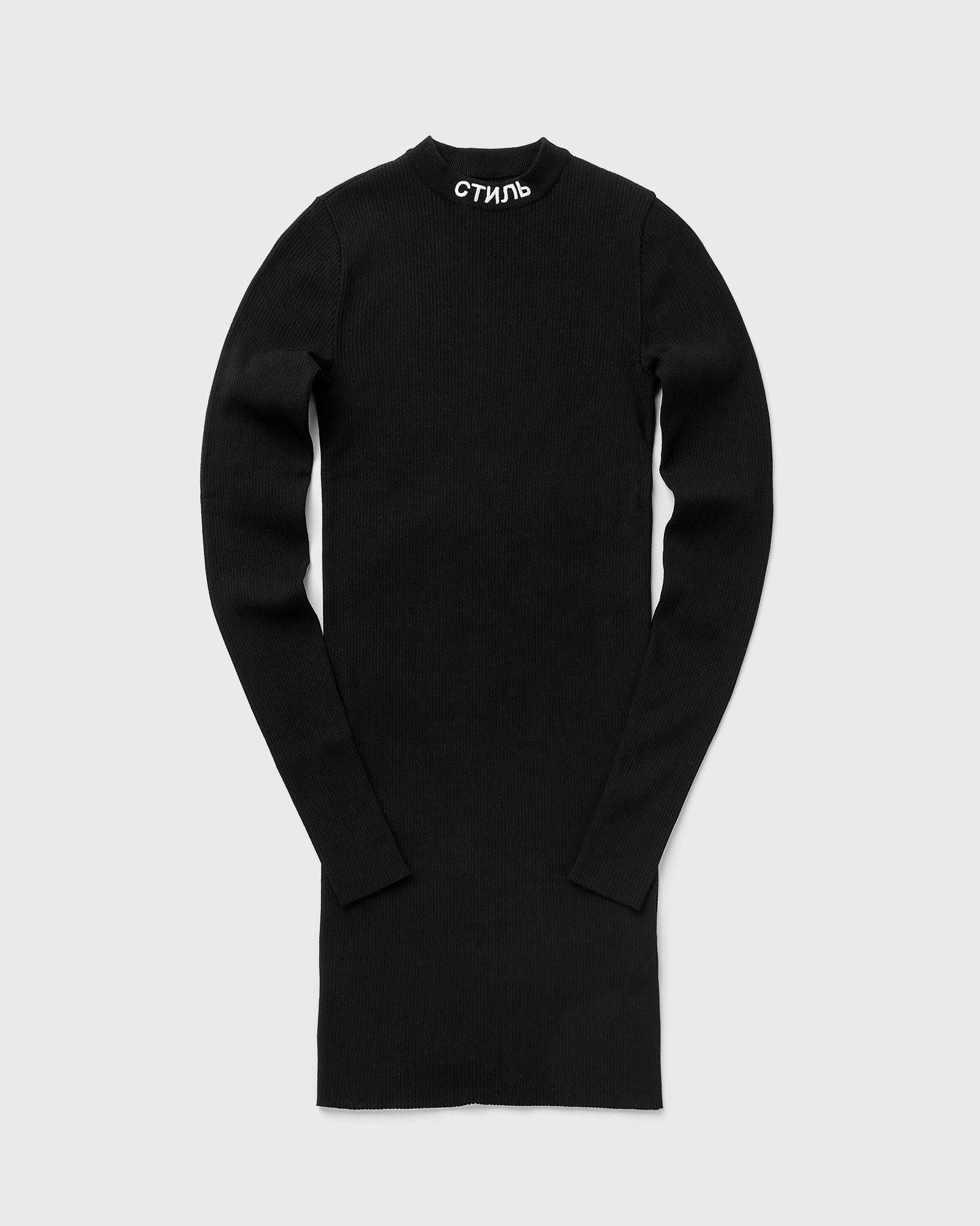 Heron Preston WMNS CTNMB LONGSLEEVE KNIT DRESS women Dresses black in Größe:M von Heron Preston