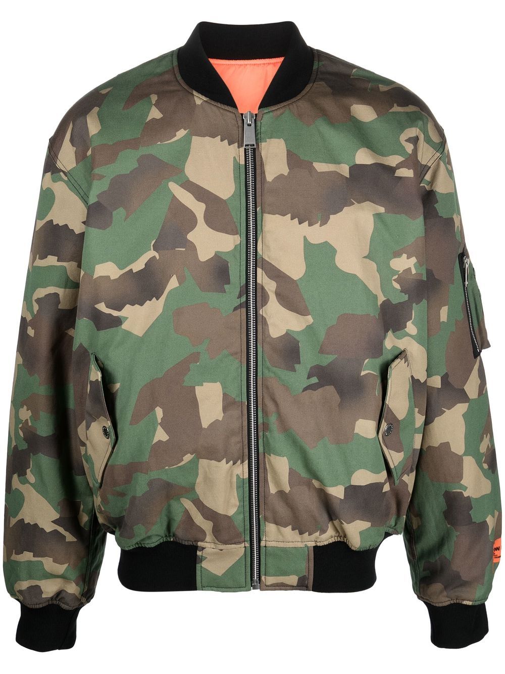 Heron Preston Bomberjacke mit Camouflage-Print - Grün von Heron Preston