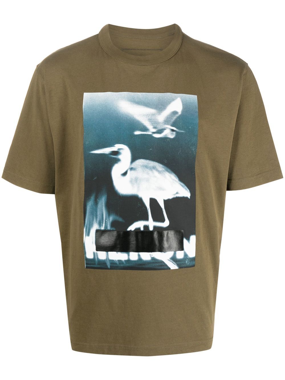 Heron Preston T-Shirt mit grafischem Print - Grün von Heron Preston