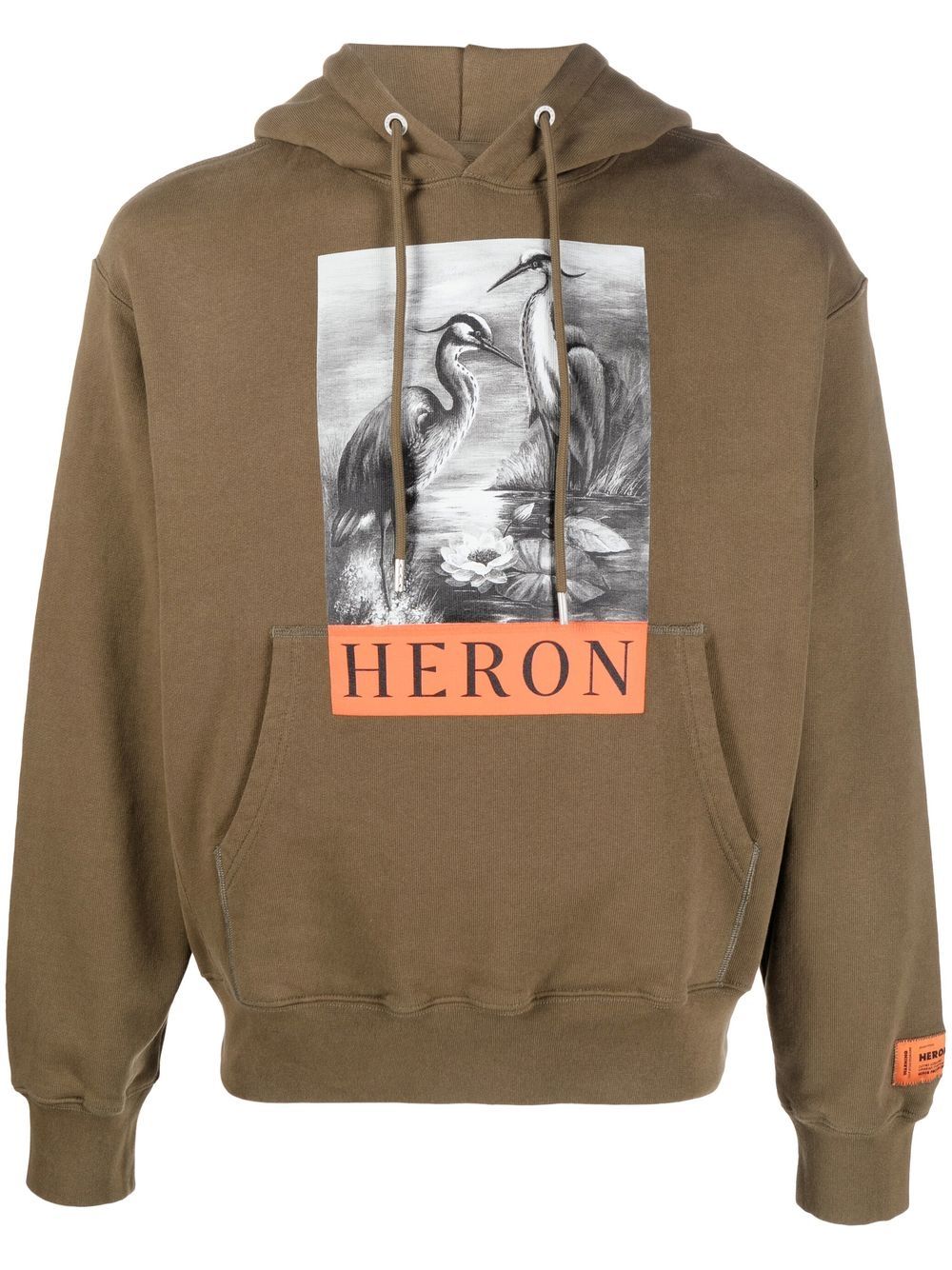 Heron Preston Hoodie mit grafischem Print - Grün von Heron Preston