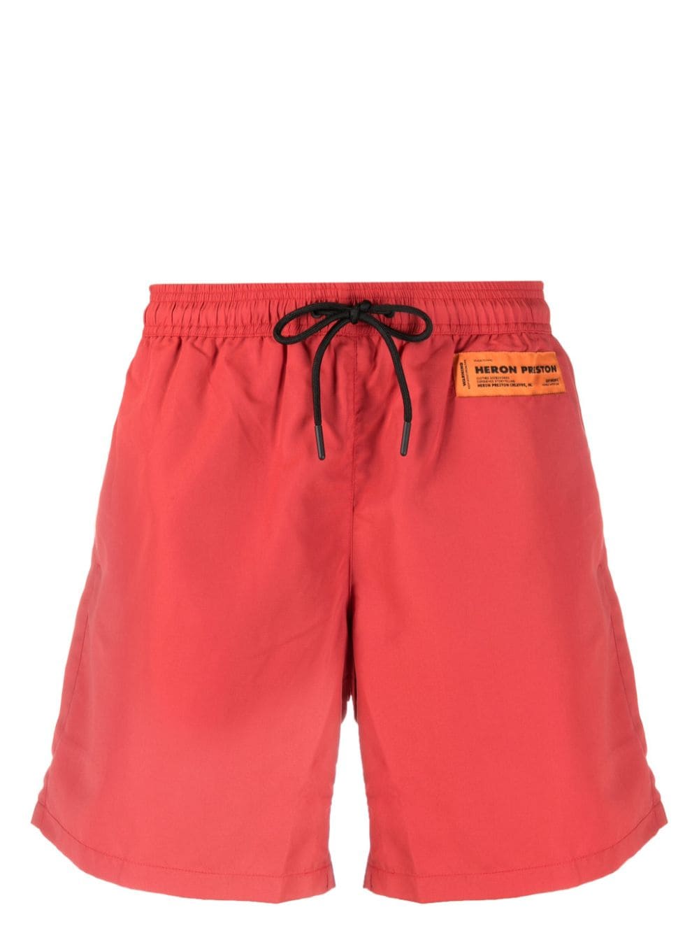 Heron Preston Badeshorts mit Kordelzug - Rot von Heron Preston