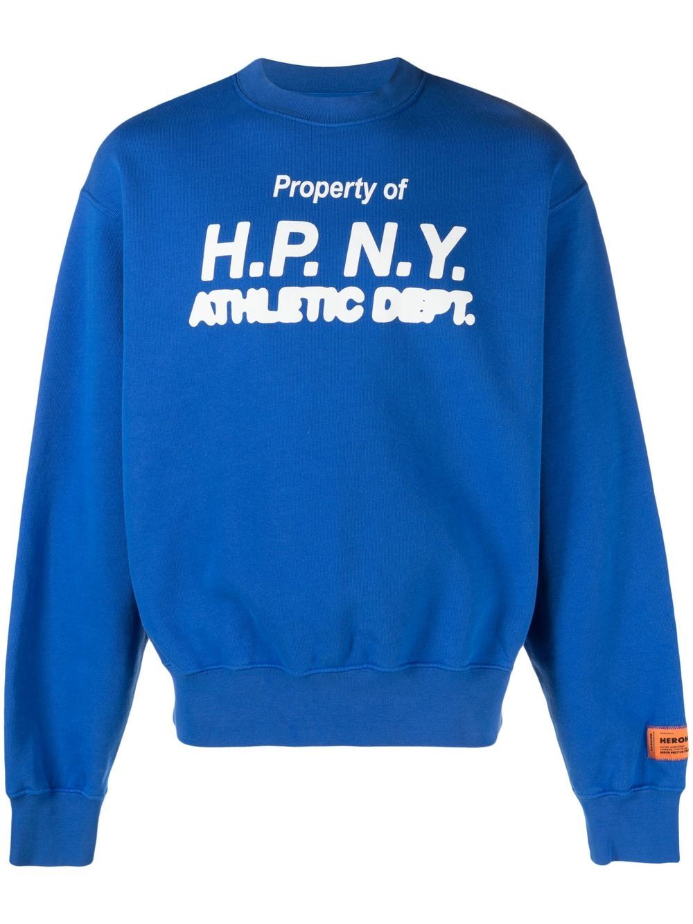 Heron Preston Sweatshirt mit Slogan-Print - Blau von Heron Preston