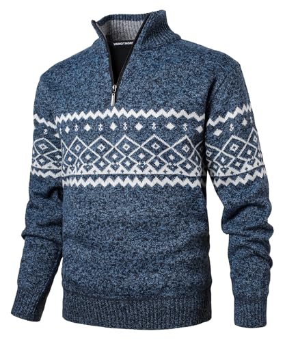 Herothorn Herren Fleecepullover mit Stehkragen und Reißverschlussr Microfleece Sweatshirt 1/4 Zip Langarm Leichter Turtleneck Strickpullover Grobstrick Verdickt Rollkragen Herothorn Herren Fleecepullover mit Stehkragen und Reißverschlussr Microfleece Sweatshirt 1/4 Zip Langarm Leichter Turtleneck Strickpullover Grobstrick Verdickt Rollkragen von Herothorn
