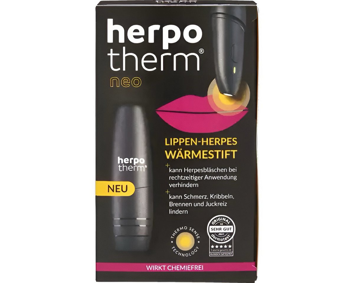 Herpotherm Körperpflegemittel Bite Away Wärmestift bei Lippenherpes als elektronischer Lippenstift Packung, 2-tlg., Behandlung Herpessymptome Herpesstift Wärmestift gegen Herpes Herpotherm Körperpflegemittel Bite Away Wärmestift bei Lippenherpes als elektronischer Lippenstift Packung, 2-tlg., Behandlung Herpessymptome Herpesstift Wärmestift gegen Herpes von Herpotherm