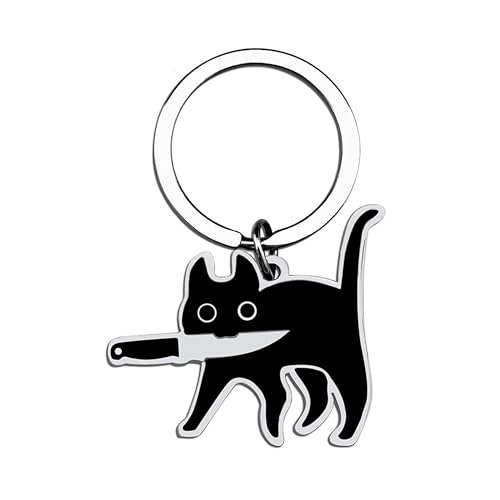 Herr Ozean Witziger Schwarzer Katzen Schlüsselanhänger, Katzenliebhaber Geschenke, Personalisiert Katzen Geschenke Süßer Katze Geschenk für Frauen Gifts, Katzenliebhaber Herr Ozean Witziger Schwarzer Katzen Schlüsselanhänger, Katzenliebhaber Geschenke, Personalisiert Katzen Geschenke Süßer Katze Geschenk für Frauen Gifts, Katzenliebhaber von Herr Ozean