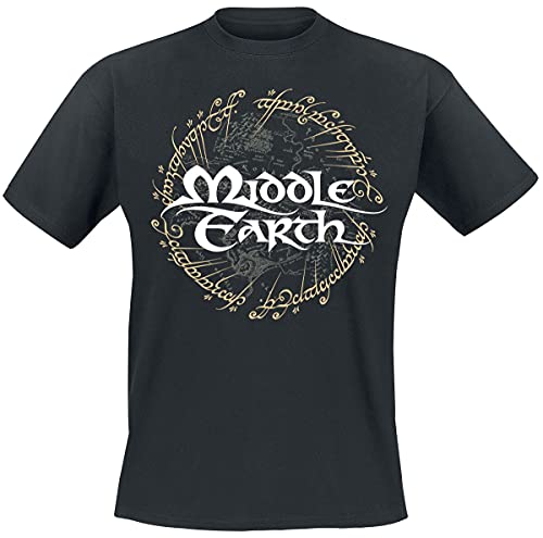 Herr der Ringe Hobbit Meals Männer T-Shirt schwarz 3XL von Herr der Ringe