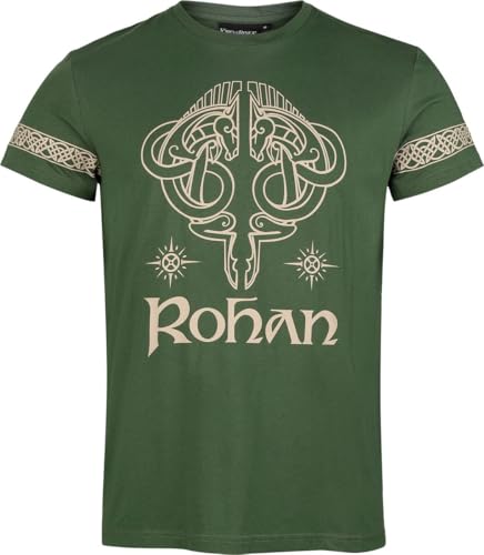 Herr der Ringe Rohan Männer T-Shirt Multicolor XL 100% Baumwolle Fan-Merch, Filme, TV-Serien von Herr der Ringe