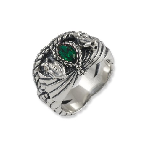 Herr der Ringe Schmuck by Schumann Design Barahirs Aragon Ring 925 Sterling Silber Rg 54 3002-054 von Herr der Ringe