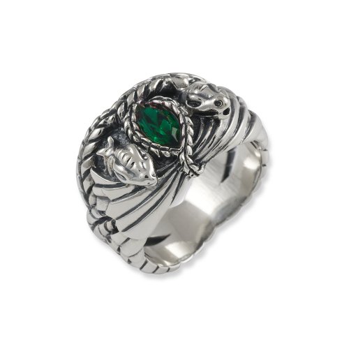 Herr der Ringe Schmuck by Schumann Design Barahirs Aragon Ring 925 Sterling Silber Rg 56 3002-056 von Herr der Ringe