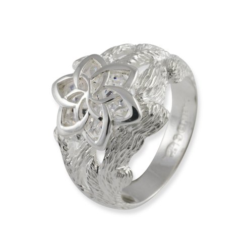 Herr der Ringe Schmuck by Schumann Design Galadriels Nenya Ring 925 Sterling Silber Rg 56 3001-056 von Herr der Ringe