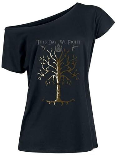 Herr der Ringe This Day We Fight Frauen T-Shirt schwarz S von Herr der Ringe