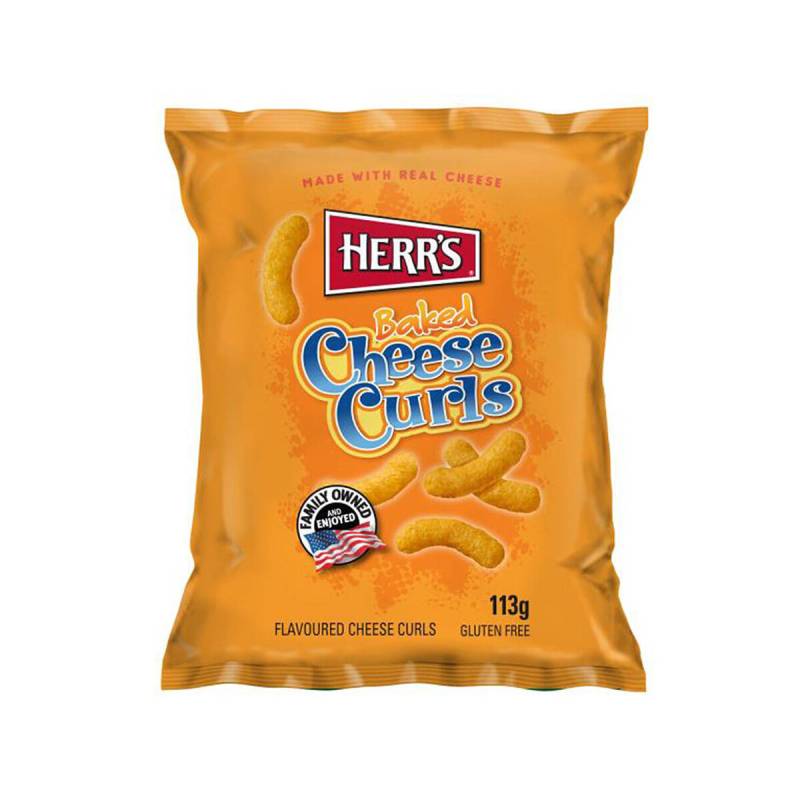 25,66 €/ Herrs Baked Cheese Curls 25,66 €/ Herrs Baked Cheese Curls von Herr's