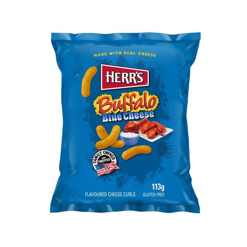 25,66 €/ Herrs Buffalo Blue Cheese Curls 25,66 €/ Herrs Buffalo Blue Cheese Curls von Herr's