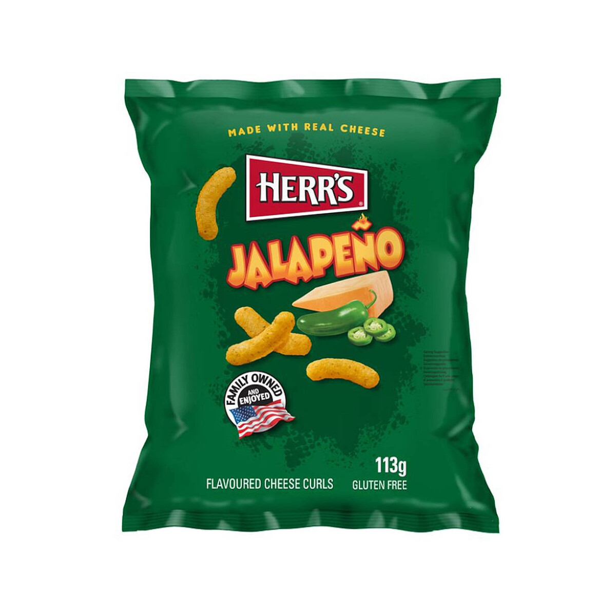 25,66 €/ Herrs Jalapeno Cheese Curls von Herr's