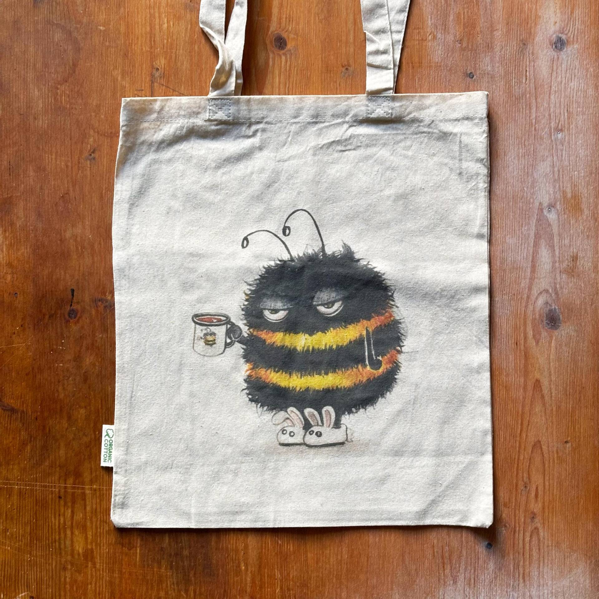 Hummel Jutebeutel Für Morgenmuffel "Grummelhummel" Biene Jutetasche Imker Honig Müde Frühstück Jute Beutel Tasche Hummel Jutebeutel Für Morgenmuffel "Grummelhummel" Biene Jutetasche Imker Honig Müde Frühstück Jute Beutel Tasche von HerrZwickZwack