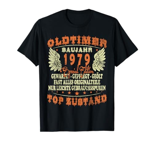 Herren 45. Oldtimer Spruch 1979 Jahrgang Modell 45 1979 T-Shirt Herren 45. Oldtimer Spruch 1979 Jahrgang Modell 45 1979 T-Shirt von Herren 45. Oldtimer Spruch 1979