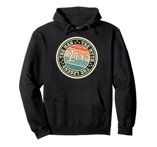 The Man The Myth The Legend Lustiger Spruch Vorname Ivo Pullover Hoodie The Man The Myth The Legend Lustiger Spruch Vorname Ivo Pullover Hoodie von Herren Jungen Männer Name Ivo Geschenkidee