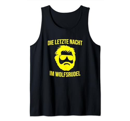 Herren Männer Junggesellenabschied Polterei Wolfsrudel Tank Top Herren Männer Junggesellenabschied Polterei Wolfsrudel Tank Top von Herren Männer Junggesellenabschied Polterei