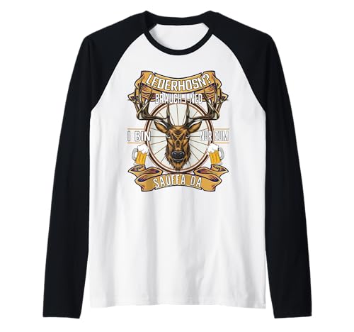 Trachten Trachten Herren & Damen Passend für Oktoberfest Raglan Trachten Trachten Herren & Damen Passend für Oktoberfest Raglan von Herren Trachtenshirts & Ersatz Lederhose