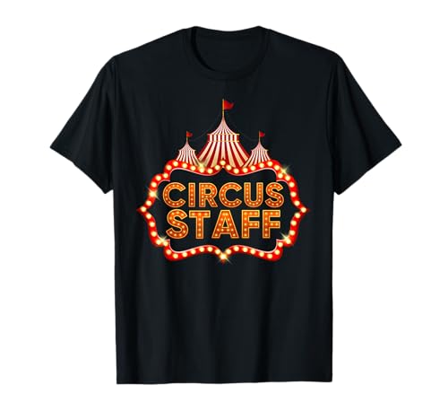 Circus Staff Kostüm Lustige Fasching Kostüme Damen Herren T-Shirt Circus Staff Kostüm Lustige Fasching Kostüme Damen Herren T-Shirt von Herren & Damen Zirkus Fasching Kostüm Co.