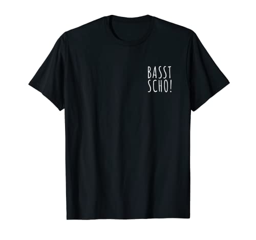 Herren Basst Scho | Oktoberfest Trachten Hirsch Lederhosen T-Shirt von Herren & Jungen Trachten Lederhosen