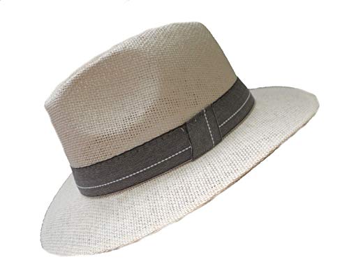 Hut eleganter Traveller Strohhut Papierstroh Unisex Sonnenschutz Urlaub Garten (56/57) von Herrenhüte
