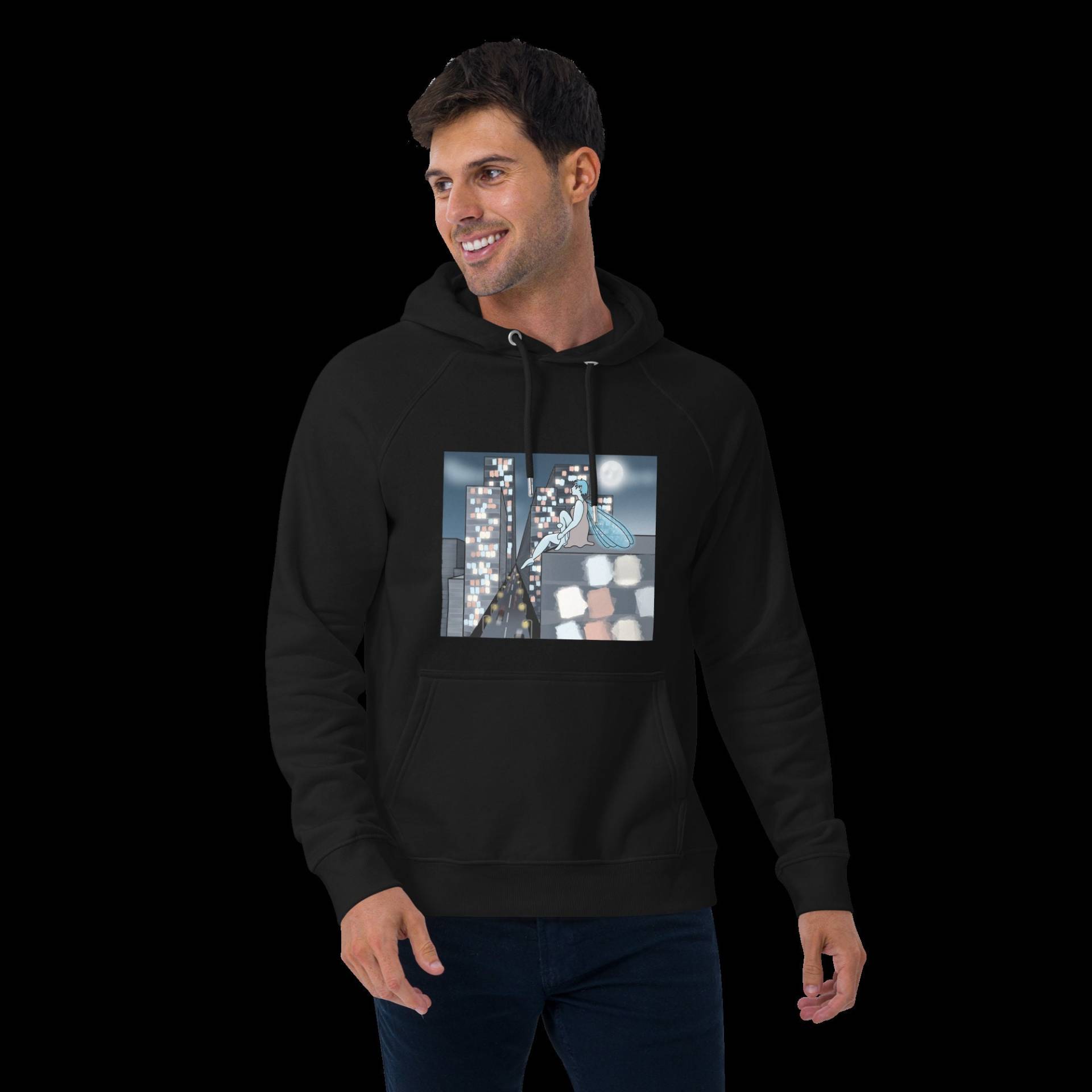 Concrete Fae Bio-Hoodie Unisex von HerrlichHerbstlich