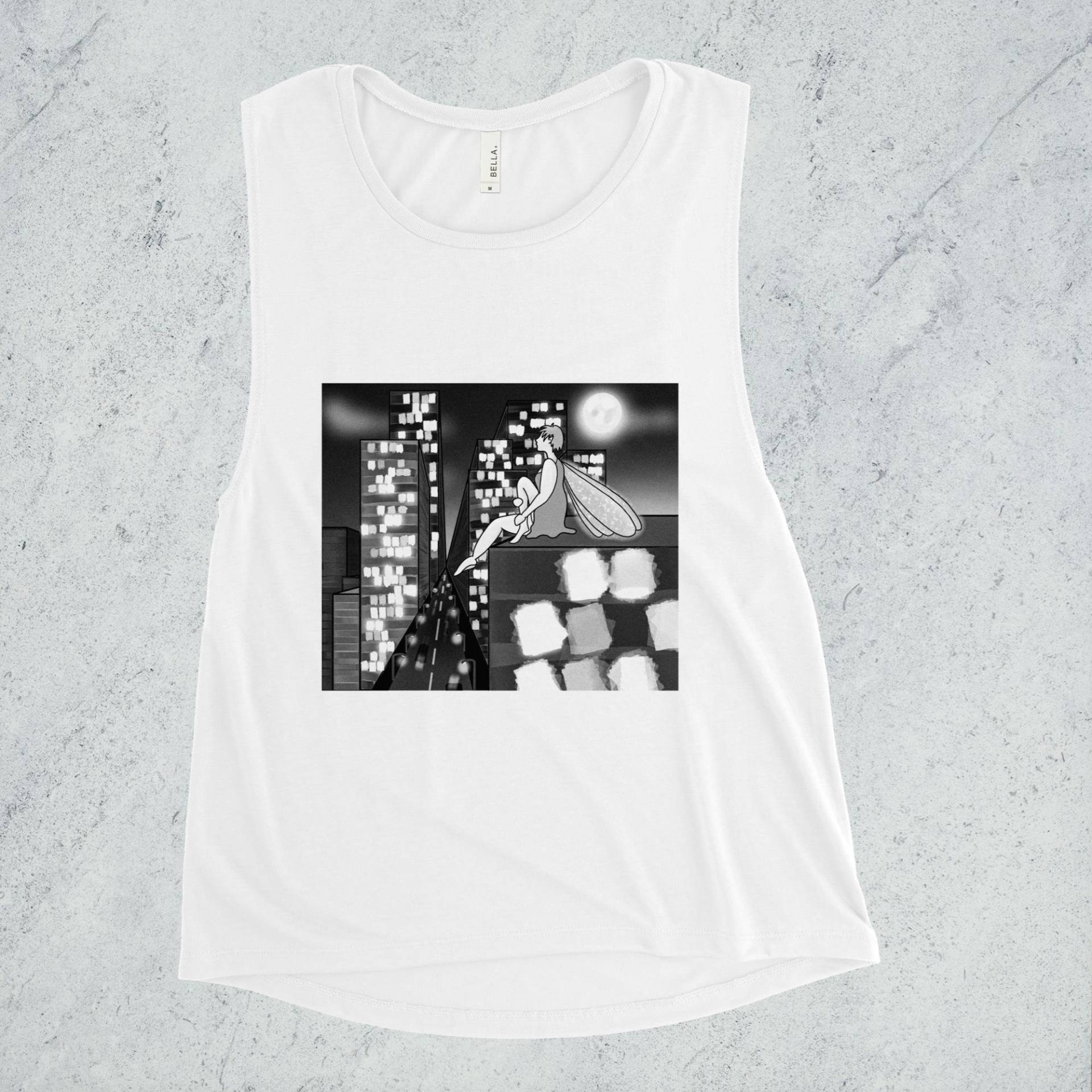 Concrete Fae Muscle Tank Top von HerrlichHerbstlich