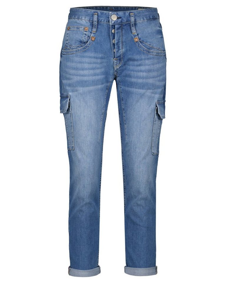 Herrlicher 5-Pocket-Jeans Damen Jeans SHYRA CARGO LIGHT DENIM (1-tlg) von Herrlicher