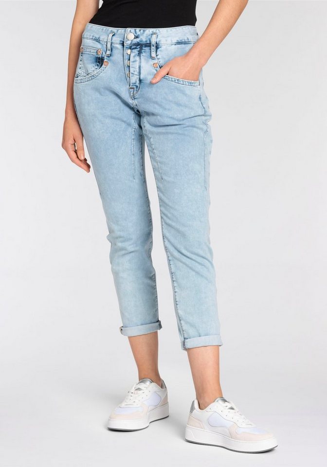 Herrlicher 5-Pocket-Jeans Shyra Cropped Light Denim von Herrlicher