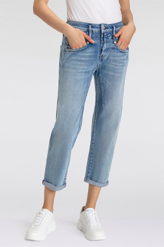 Herrlicher 7/8-Jeans Shyra Tap Recycled Denim mit Abnähern vorn Herrlicher 7/8-Jeans Shyra Tap Recycled Denim mit Abnähern vorn von Herrlicher