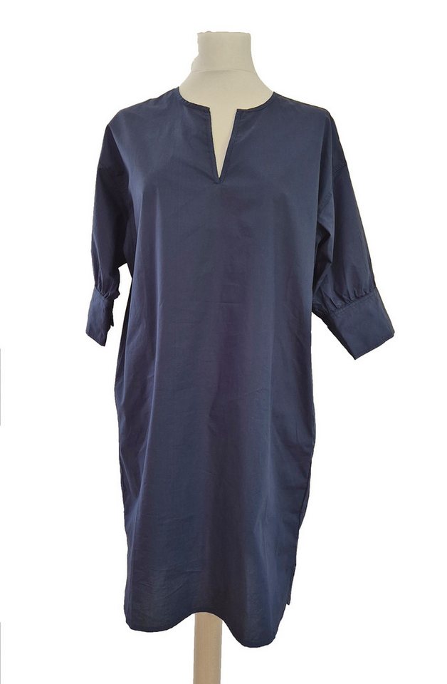 Herrlicher Blusenkleid Dori Dress Popline Knielang von Herrlicher